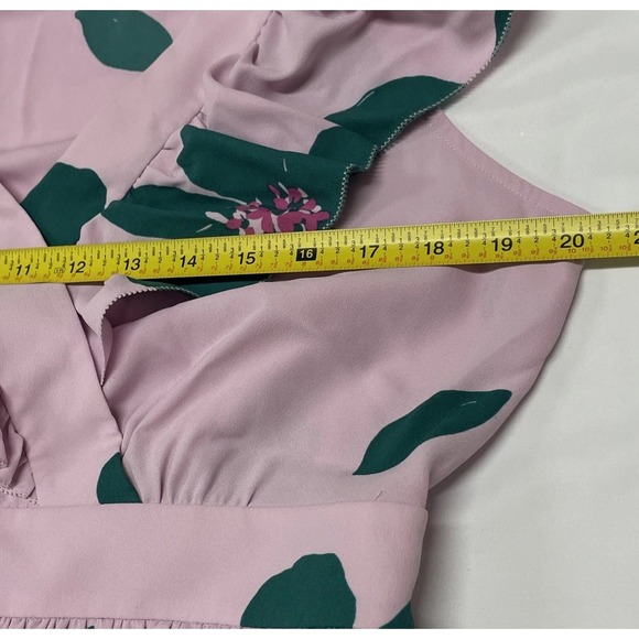 Kate Spade Grand Floral A-line Pink Dress Women's 10 NWOT - Picture 8 of 12